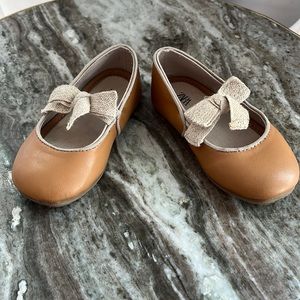 Zara toddler bow shoes